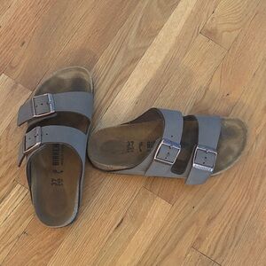 Birkenstock Taupe Double Strap Sandals